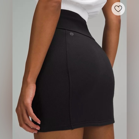 🍋 LULULEMON NWT scuba mini knee hr skirt xl - Picture 8 of 8